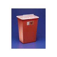 Covidien 31156550, General Purpose Sharps Container, Red, 7 Gallon, 1 per Each