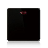 sphygmomanometer LPY-High Precision Digital Bathroom Body Weight Scale TS-B8035, Black