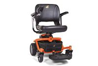 LiteRider Envy Lightweight Power Wheelchair, Premium High Back Seat, Disassembles for Travel, GP162 by Golden Technologies