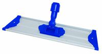 Wilen C717018, Pro II Lightweight Flat Mop Frame, 18" Length x 4-3/4" Width, Blue/Silver (Case of 10)