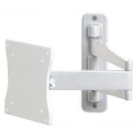 VideoSecu Articulating Arm TV Wall Mount Bracket Best for 12" 13" 15" 17" 19" 20" 22" 23" 24", Some Models up to 26" 27" Monitors and TVs 1EC