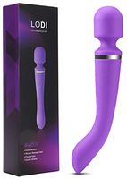 Powerful Rechargeable Personal Wand Massager Large Edition with 20 Vibration Magic Modes 8 Multi-Speed, Cordless Whisper Quiet Waterproof Massage for Neck Back Body - Travel Bag Included