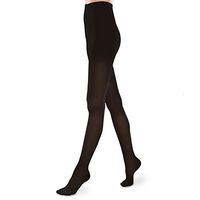 Sheer Ease Women's Support Pantyhose - 15-20mmHg Mild Compression Stockings (Black, Medium Long)