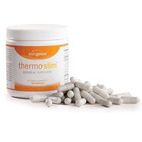 SlimGenics Thermo-Slim ™ | Herbal Metabolizer & Fat Burner Pills - Suppress Appetite, Reduce Water Retention and Decrease Cravings, Cleanse & Detoxify - Supports Liver and Kidney Function -180 ct