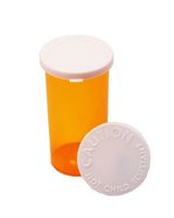 Prescription Vials with Snap Caps 6 Dram - 12 Per Bag by South Beach Crafts