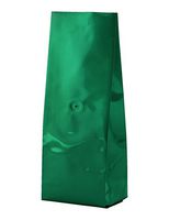 BAP 8 oz Green Side Gusseted Bag with Valve (100 pcs)