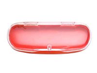 Transparent Solid Color Glasses Case