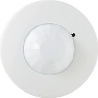 Hubbell PIR-10-P Recessed Ceiling Mount Motion Sensor, PIR, 120/347V, White