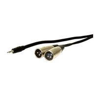 Comprehensive Cable MPS-2XLRP-10ST Molded Audio Cable