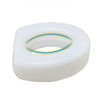 Raised Toilet Seat,Portable Elevated Riser Toilet Seat Lifter for Bathroom Safety - Assists Disabled, Elderly Or Handicapped