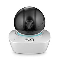 Oco Motion HD Pan and Tilt Wireless Security Camera with Micro SD Card and Cloud Storage - 960p Day/Night Camera with WiFi or RJ45 Connection