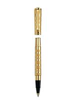 Versace - Olympia Striped - Fine Writing Instrument Roller Pen - IP Yellow Gold - VR9030015