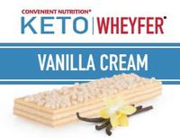 Convenient Nutrition Keto Wheyfer Bars Vanilla Cream - 10 Bars
