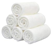Grade Microfiber All-Purpose Superior Microfiber Towels! Soft, Plush & Durable - Ideal for Screens, Laptops, Windows, Mirrors, Gym, Workout and More! (24 Pack) (12x12, White)