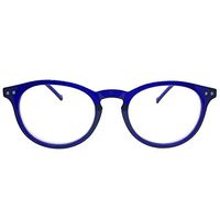 Seattle Premium Reading Glasses (Clear Royal Blue, 2.0)