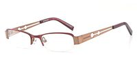 Converse"I'm Telling" Small Kids Fit Lightweight & Comfortable Metal Designer Reading Glasses in Burgundy +1.50