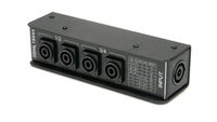 Whirlwind SBNL 1x NL8 to 4x NL4 Parallel-Wired SpeakOn Splitter for Biamped Cabinets, Pairs