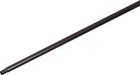 Carlisle 4525900 Commercial Stainless Steel Handle with Grip, 60" Long & 15/16" Dia, Black