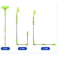 Foldable Handle Cleaning Glass Sponge Mop Cleaner Multifunctional Double Sided Cleaner Mop For car floor glass cleaning High Window Cleaning Tools