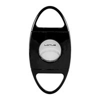 Lotus Jaws Serrated Cigar Cutter 60 Ring Gauge - Glossy Black
