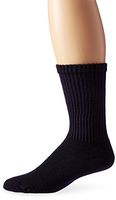 JOBST Sensifoot Closed Toe Crew Socks, Navy, X-Small