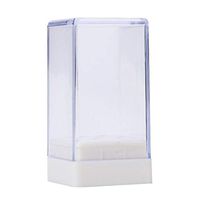 Elevin(TM)🌹🌹 7 Holes Nail Drill Bit Holder Display Standing with Cover Storage Box