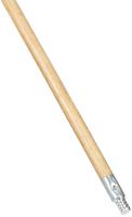 Rubbermaid Commercial Fg636400Lac Lacquered-Wood Handle With Threaded Metal Tip, Natural