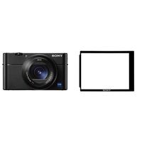 Sony Cyber-shot DSC-RX100 V 20.1 MP Digital Still Camera w/ 3" OLED with LCD Protector