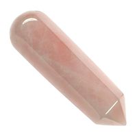 Rose Quartz Crystal Massage Wand by CrystalAge