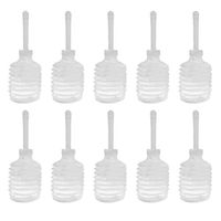 SUPVOX Clear Enema Douche Applicator Bottle Portable Disposable Anal Applicator Cleaning Tool for Women Men 200ml 10Pcs
