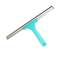 Single-sided glass wiper rubber bander short handle anti-aging bathroom glass scraper