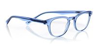 eyebobs Clearly… Unisex Premium Readers, Blue Crystal, 3.50 Magnification
