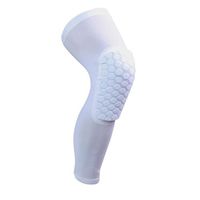 Fanceey Breathable Crashproof Sports Safety Sports Brace Protector Shooting Sport Knee Sleeve Safety Honeycomb Basketball Elbow Knee Support Pads