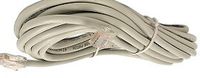 50 Ft Ethernet Network Patch Cable Cord Rj45 Cat5e Gray for Internet Routers and Gaming