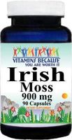 Irish Moss 900mg 90 Capsules Cough & Cold (Non-GMO, Gluten Free, 1.5 Month Supply) - Made in USA - by Vitamins Because
