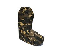 My Recovers Walking Boot Cover for Fracture Boot, Spandex Cover in Khaki Camo, Short Boot, Made in USA, Orthopedic Accessories (SM)