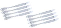 Set of 4 Flatware Dinner Knives - - Dishwasher Safe (8 Dinner Knives)