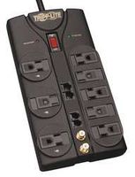 Tripplite TLP810NET 8-Outlet 3240 Joules Surge Suppressor w/10ft Cord