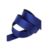 2Meters/Lot 25Mm Double Face Satin Ribbons DIY Handmade Crafts Material Christmas Birthday Party Gift Box Wrapping Decoration,Dark Blue