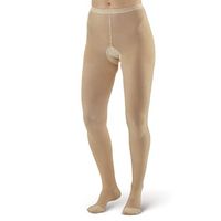 Ames Walker AW Full Figure 20 30mmHg Firm Compression Closed Toe Pantyhose Beige Medium Relieves Tired Aching Legs Compression aids Blood curculation Therapeutic Compression