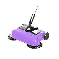 Chengjinxiang Sweeper, Two Models Of Optional Electric Mop Sweeping Machine, Wireless Hand-push Household Vacuum Cleaner (purple/Green, 35 22 6cm) Strong suction