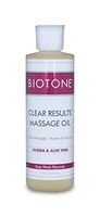 Biotone Clear Results Massage Oil, 8 Ounce