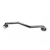 XF Bathroom Handrail, Stainless Steel Safety Shower Support Handrail, Disabled Elderly Activities and Daily Life Aids, Towel Rack, Load Capacity 150kg (Color : A)