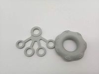 ZENGZHIJIE Squeeze Stress Balls for Hand, Finger and Grip (Color : Gray 30Ib)