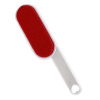 LaMei Yang Electrostatic Dusting Brush Double-Sided Suction Brush Double Sided Fluff Hair Remover Clothing Dust Dry Cleaning for Pet Fur and with Matte Red