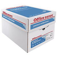 Office Depot Extra Bright Copy Paper, 11in. x 17in., 20 Lb., 90 Brightness, Case Of 5 Reams