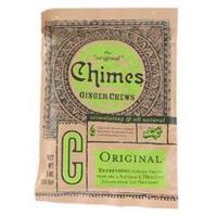 Chimes Original Ginger Chews Chewy Candy 5oz. (Pack of 3)