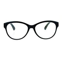 SA106 Cat Eye Multi 3 Focus Progressive Reading Glasses Black 2.0