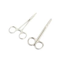 LAJA IMPORTS 2 PCS Premium Grade Webster Needle Holder 5" Smooth + Stitch Scissors 4.5" Removal Laceration KIT