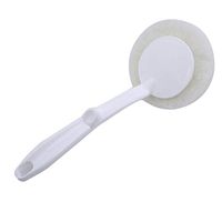 UINKE Heavy Duty Dish Wand Sponge Brush Soap Dispenser Sponges Dish Scrubber Pads for Home Kitchen,Green